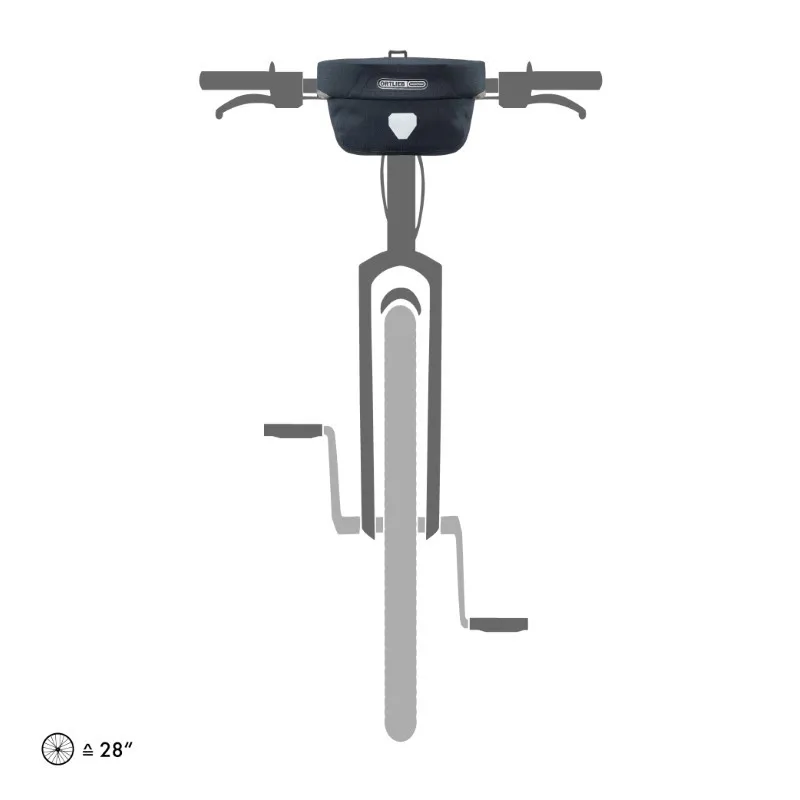 Ortlieb Ultimate Urban 5L Handlebar Bag in Ink-1