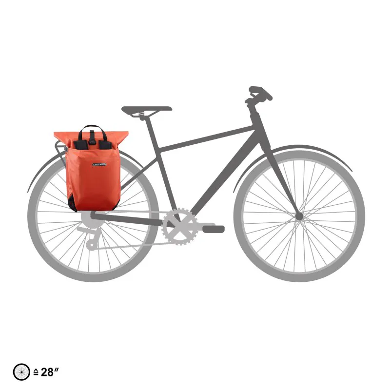 Ortlieb Vario 20L QL3.1 Pannier in Rooibos-11