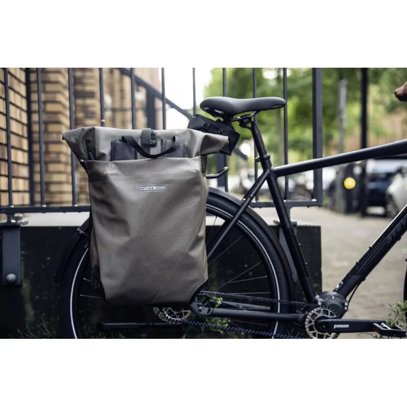 Ortlieb Vario 26L QL2.1 Pannier in Dark Sand-11