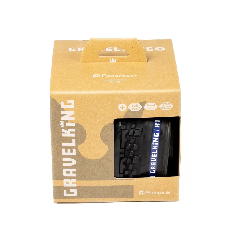 Panaracer Gravelking SK Plus TLR 700c Gravel Tyre in Black/Brown-3