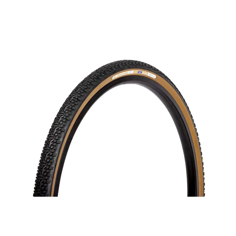 Panaracer Gravelking X1 TLR 700c Gravel Tyre in Black/Brown-2