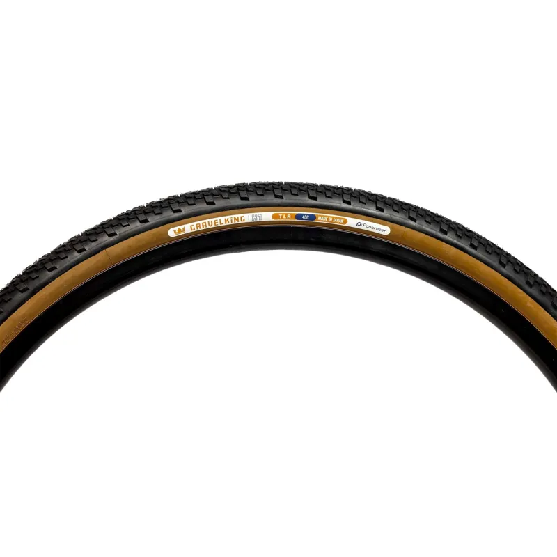 Panaracer Gravelking X1 TLR 700c Gravel Tyre in Black/Brown-3