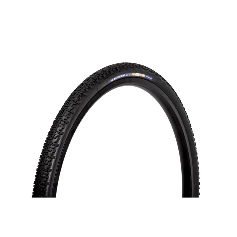 Panaracer Gravelking X1 Plus TLR 700c Gravel Tyre in Black/Black-4
