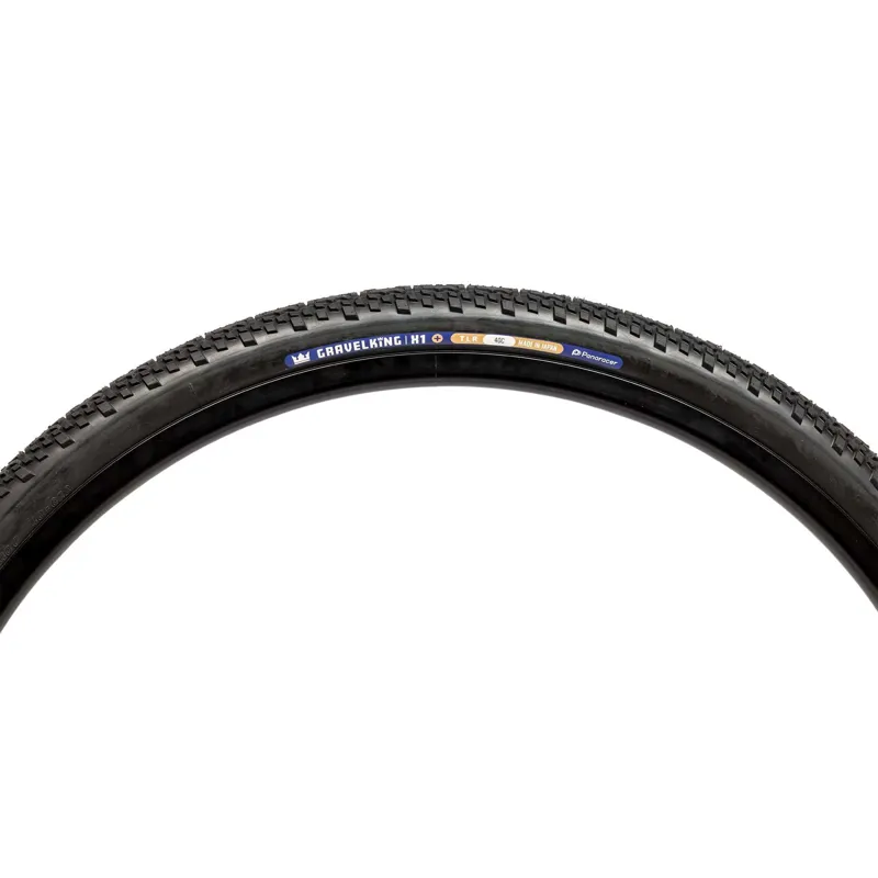 Panaracer Gravelking X1 Plus TLR 700c Gravel Tyre in Black/Black-5