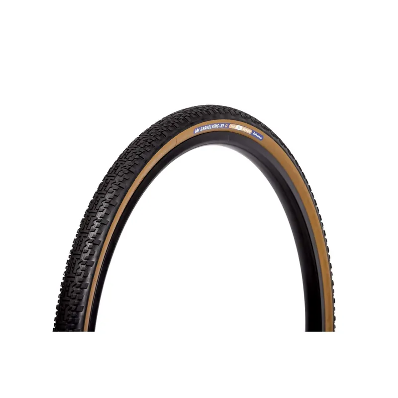 Panaracer Gravelking X1 Plus TLR 700c Gravel Tyre in Black/Brown-1