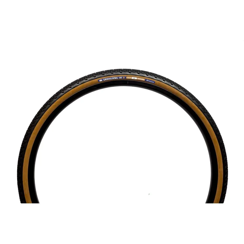 Panaracer Gravelking X1 Plus TLR 700c Gravel Tyre in Black/Brown-3