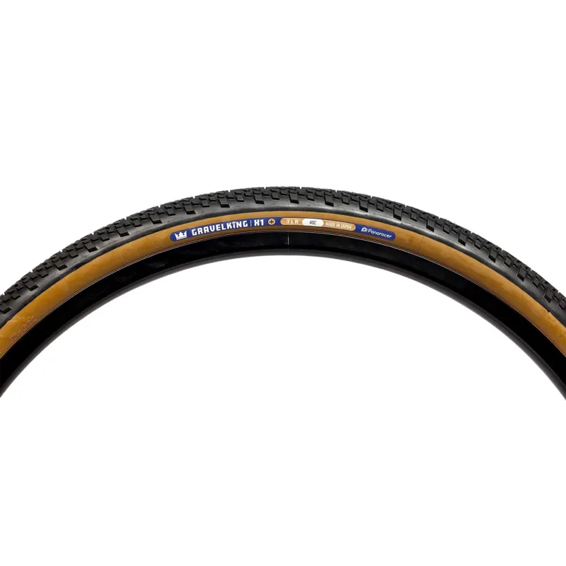 Panaracer Gravelking X1 Plus TLR 700c Gravel Tyre in Black/Brown-2