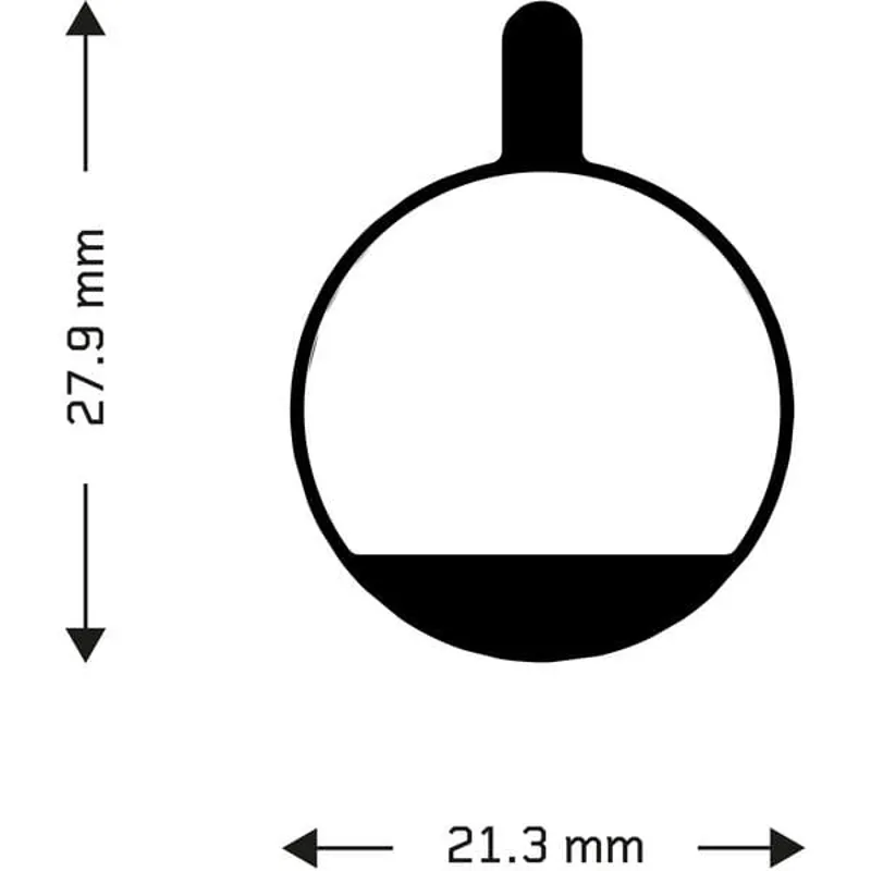 Aztec Clarks CMD-8/11/16 Organic Disc Brake Pads in Black-2