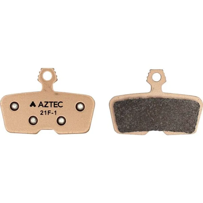 Aztec Sintered Disc Brake Pads for Avid Code 2011+ in Gold-1