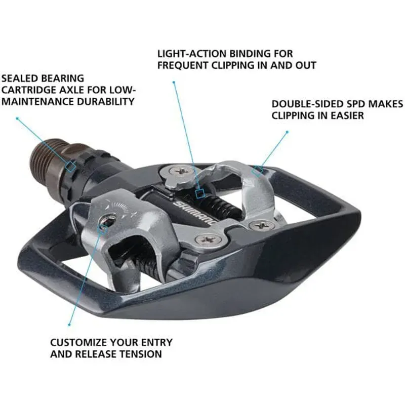 Shimano ED500 SPD Pedal in Black-1