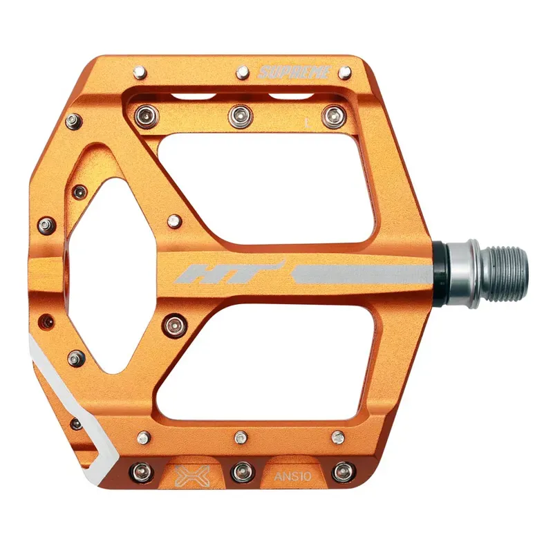 Balfes Bikes Ht Components HT Components ANS-10 Supreme 9/16-inch Pedals in Orange | Free postage over £30, £10 off first order, price match & 0% finance.