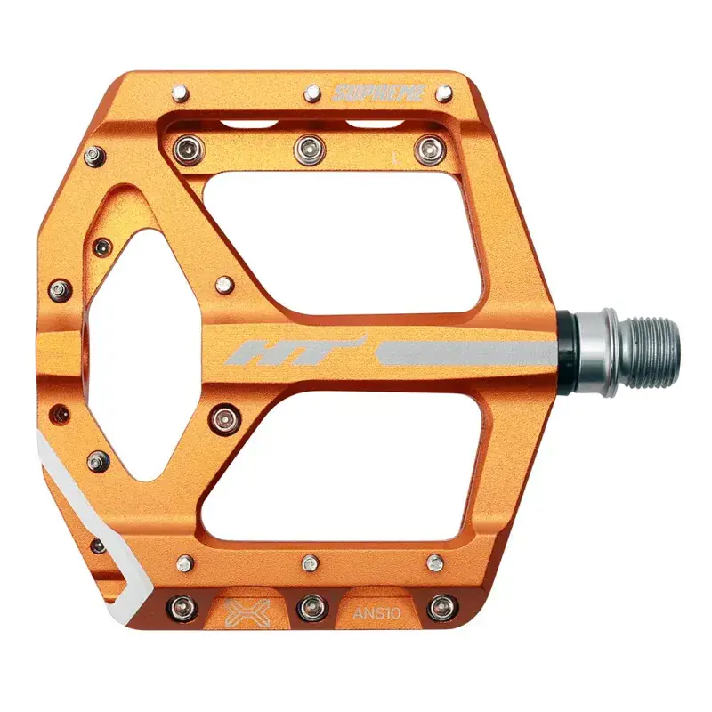 Balfes Bikes Ht Components HT Components ANS-10 Supreme 9/16-inch Pedals in Orange | Free postage over £30, £10 off first order, price match & 0% finance.