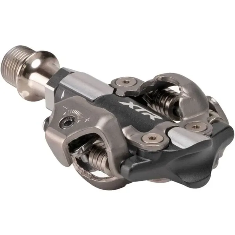 Shimano PD M9100 XTR XC Spd Pedal in Grey/ Black 9/16 inches