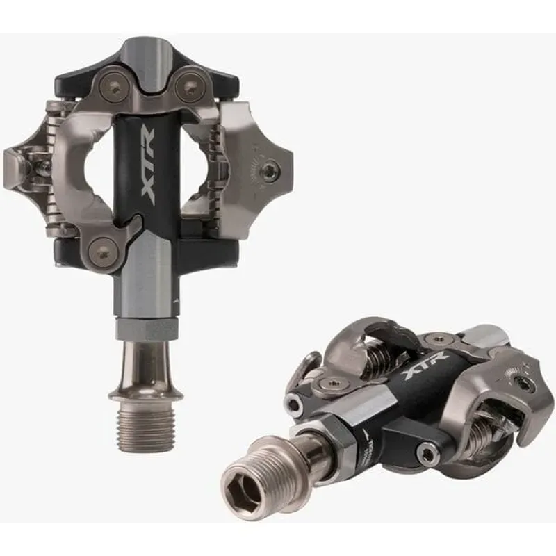Shimano PD M9100 XTR XC Spd Pedal in Grey/ Black 9/16 inches-2