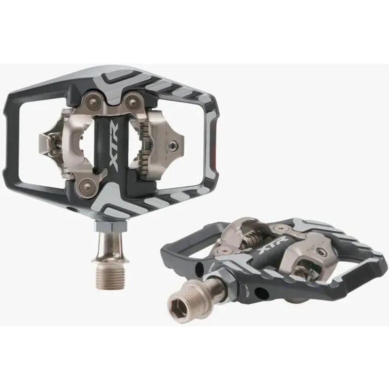 Shimano XTR M9120 Trail SPD Pedal in Grey/ Black 9/16 inches-2