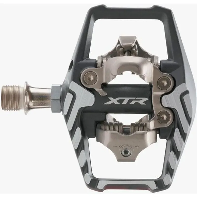 Shimano XTR M9120 Trail SPD Pedal in Grey/ Black 9/16 inches-4