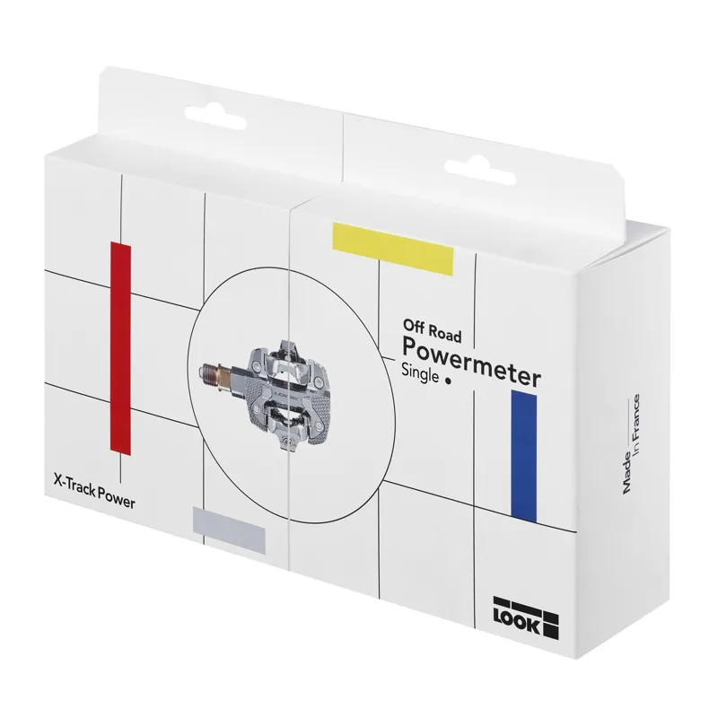 Look X-Track Single Sided Powermeter Pedals in Silver-5