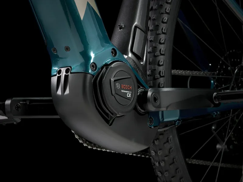 Trek Powerfly 4 625Wh Electric Hardtail Mountain Bike 2025 in Dark Aquatic/Black-9