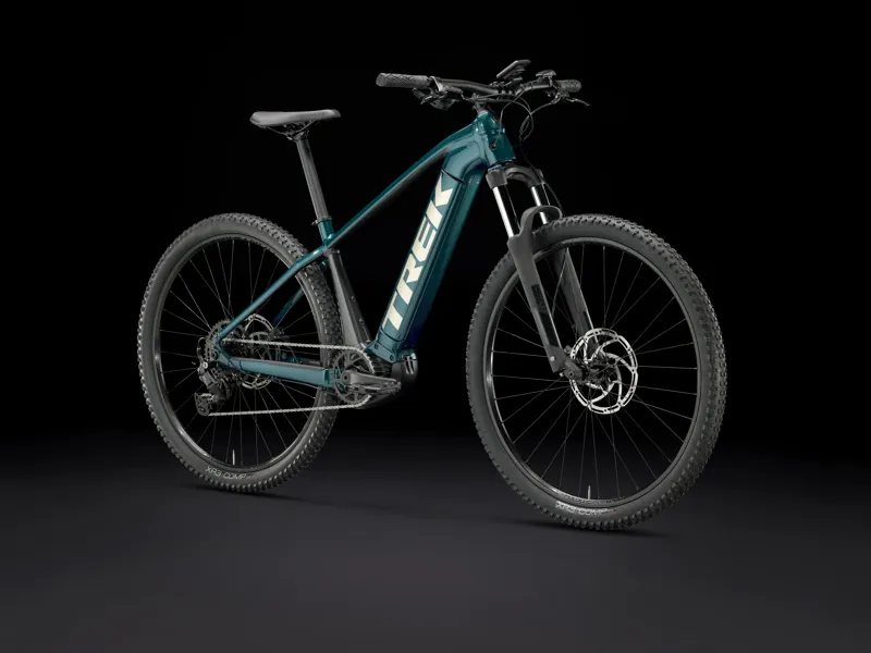 Trek Powerfly 4 625Wh Electric Hardtail Mountain Bike 2025 in Dark Aquatic/Black-1