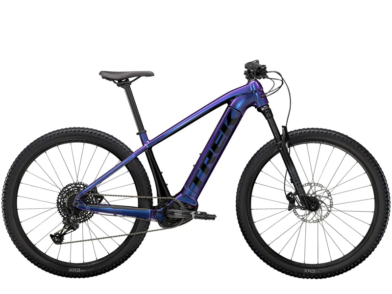Trek Powerfly 5 Electric Mountain Bike 2021 in Purple Flip Large