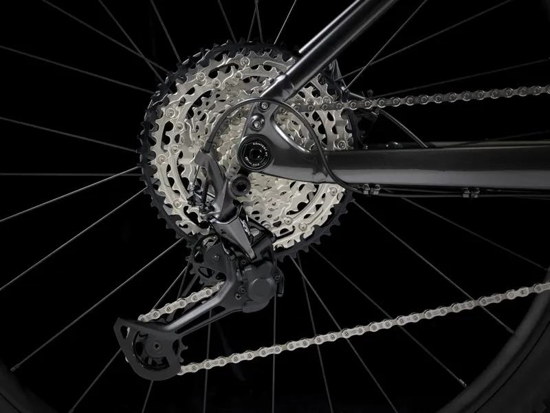 Trek Powerfly 7 Electric Hardtail Mountain Bike 2024 in Dnister Black/Mercury -7