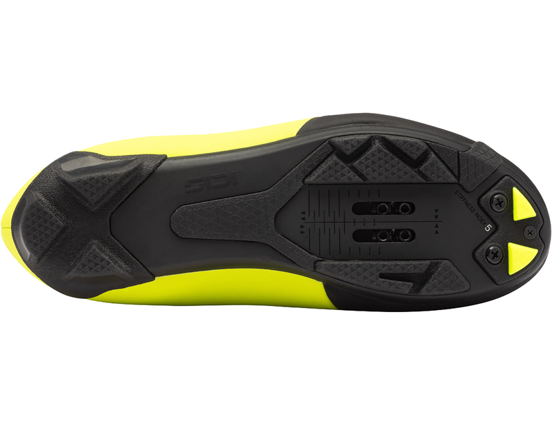 Sidi Algor MTB Shoes in Black/Yellow Fluo-2