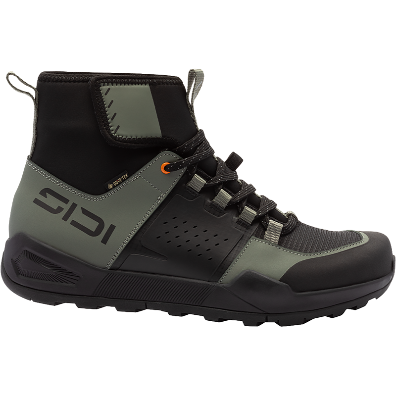 Balfes Bikes Sidi Atomus Mid GTX Shoes in Mulled Green/Black | Free postage over £30, £10 off first order, price match & 0% finance.