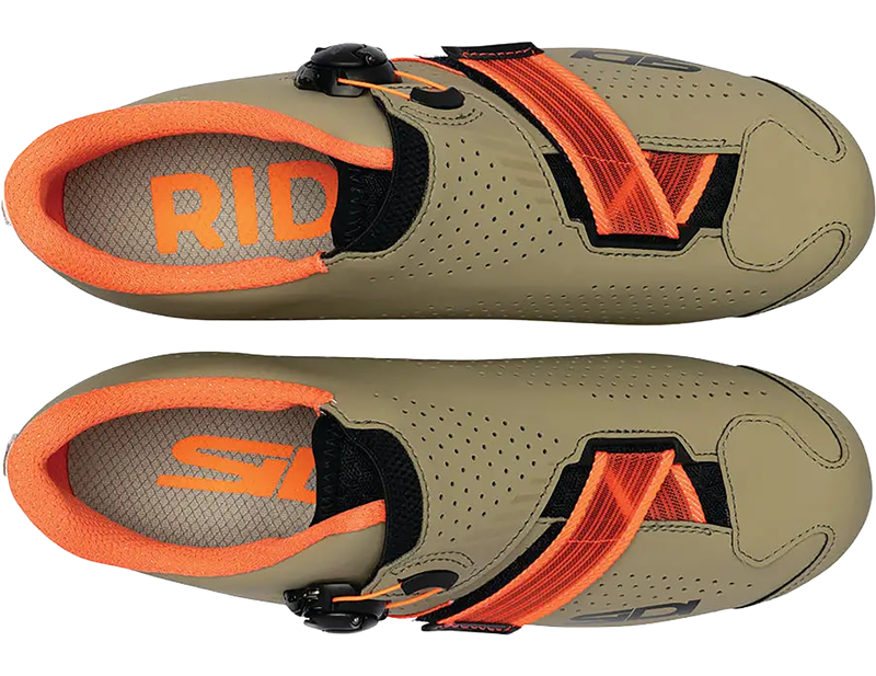 Sidi Prima Road Shoes in Sand/Coral-2