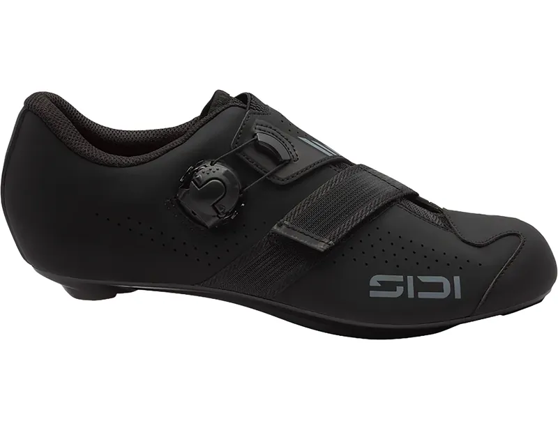 Balfes Bikes Sidi Prima Mega road shoes in Black/Black | Free postage over £30, £10 off first order, price match & 0% finance.
