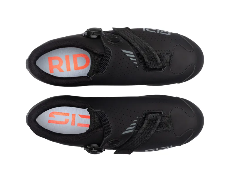 Sidi Prima Mega road shoes in Black/Black-3