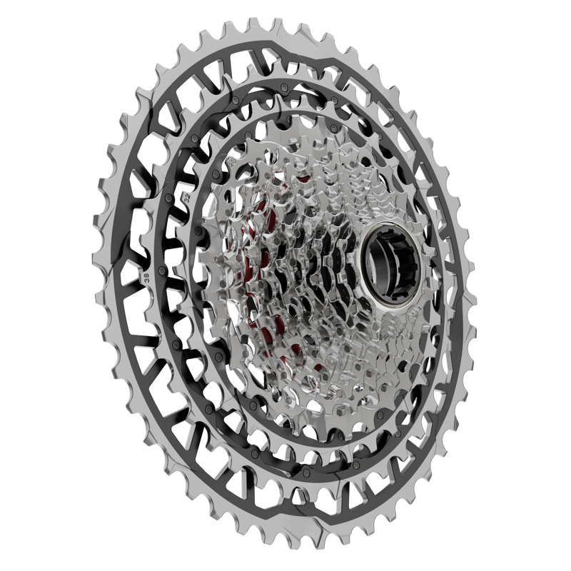SRAM Cassette XG-1371 XPLR E1 13 Speed 10-46 in Silver-2