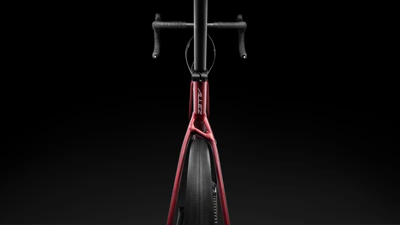 Specialized Allez E5 Disc Road Bike 2025 in Maroon/Silver Dust-4