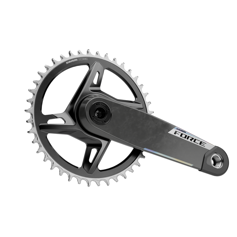 SRAM Force Crankset 1x E1 XPLR DUB WIDE - Direct Mount 42T in Black-1