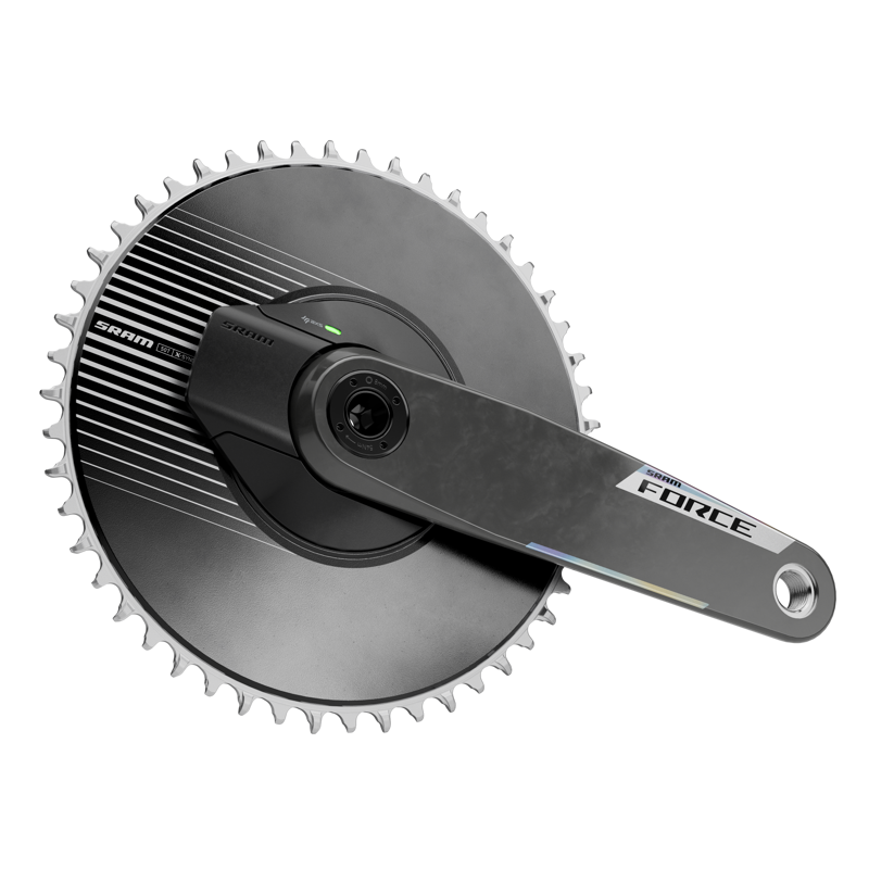SRAM FORCE 1X E1 Aero Power CRANKSET in Black-1