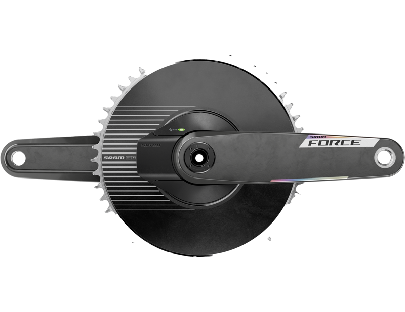 SRAM FORCE 1X E1 Aero Power CRANKSET in Black