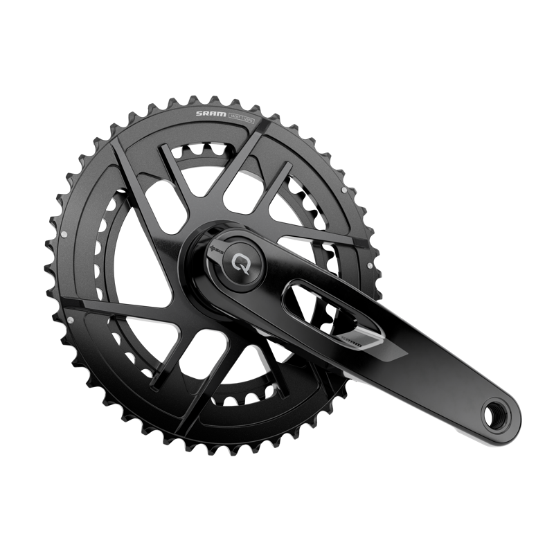 SRAM Crankset w/Power meter spindle RIVAL AXS E1 DUB - Direct Mount in Black-2