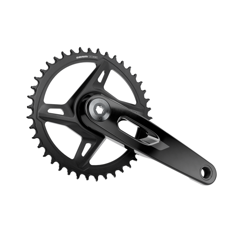 SRAM Crankset RIVAL 1x E1 XPLR DUB WIDE - Direct Mount 42T in Black-1