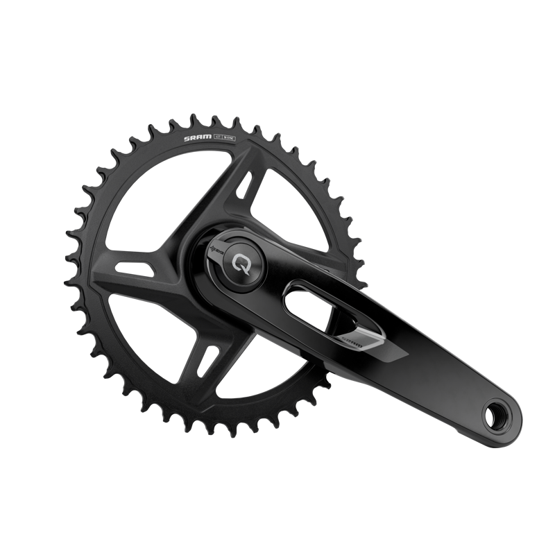 SRAM Crankset w/Power meter spindle RIVAL AXS 1x XPLR DUB WIDE E1 - Direct Mount 42T in Black-2