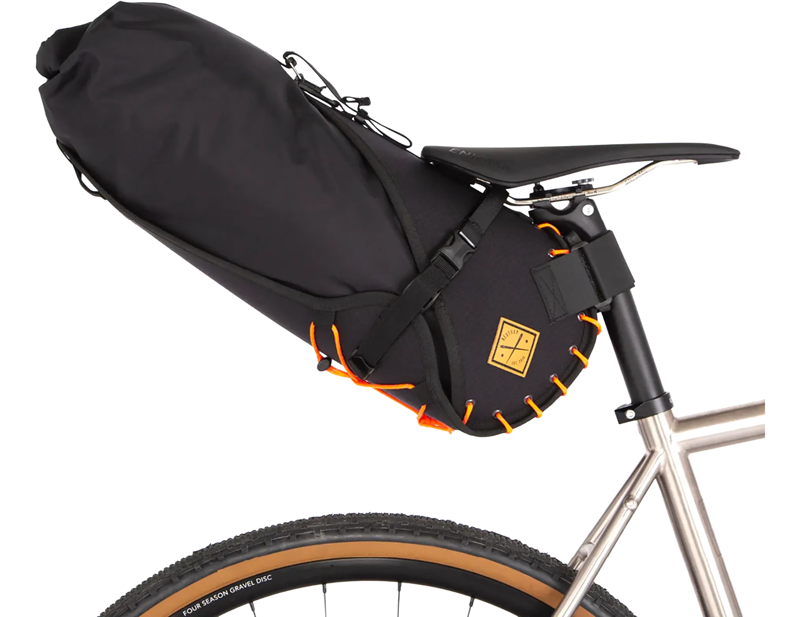 Ex Display Restrap Saddle Bag 14L in Black/Orange