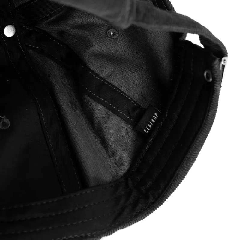 Restrap Camp Cap in Black-4