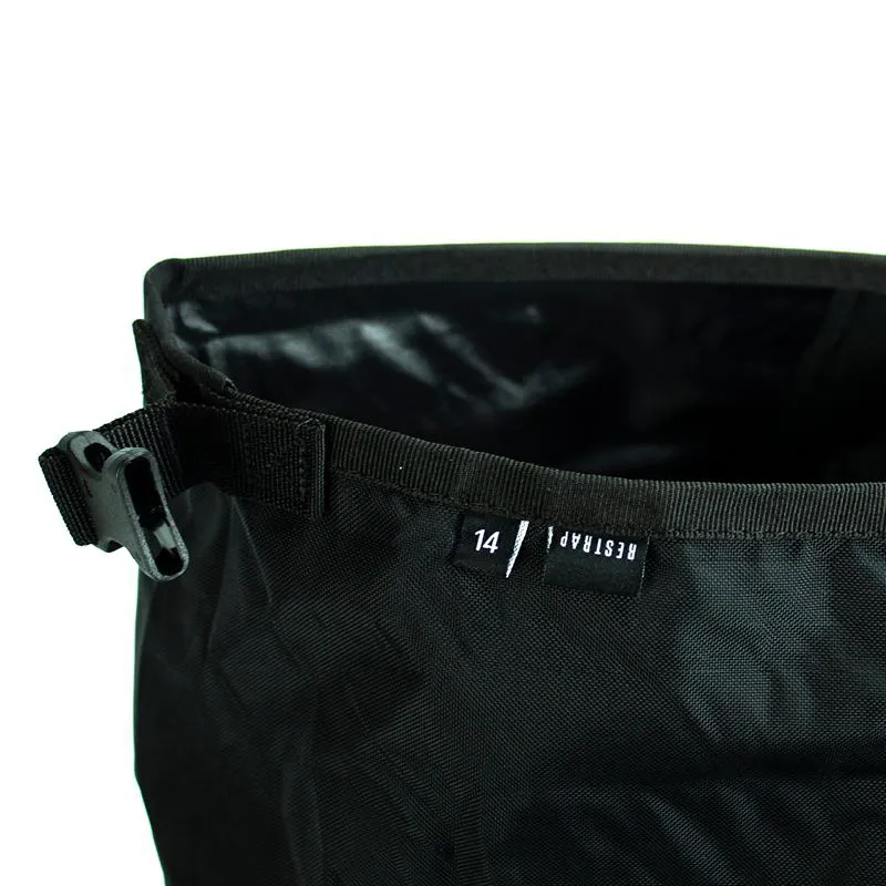 Restrap Dry Bag Double Roll 14 litres in Black-5