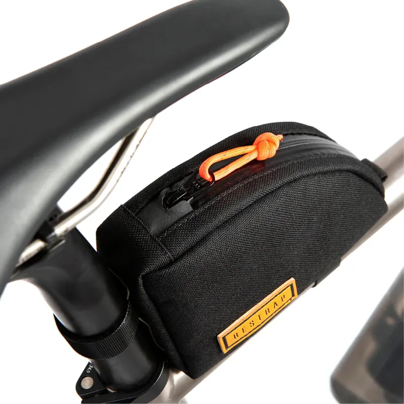 Restrap Rear Top Tube 0.8L Bag in Black-5