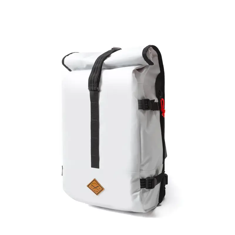 Balfes Bikes Restrap Rolltop Backpack 22L in White | Free postage over £30, £10 off first order, price match & 0% finance.