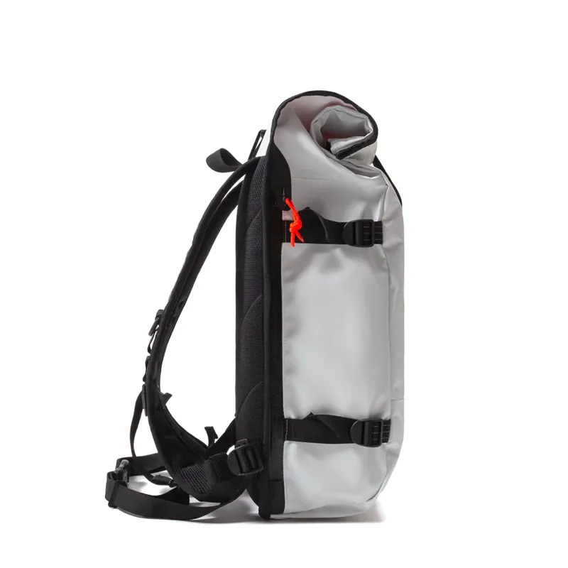 Restrap Rolltop Backpack 22L in White-2
