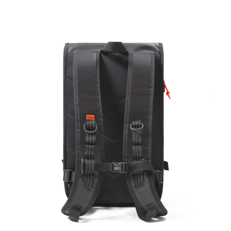 Restrap Rolltop Backpack 22L in Black-3