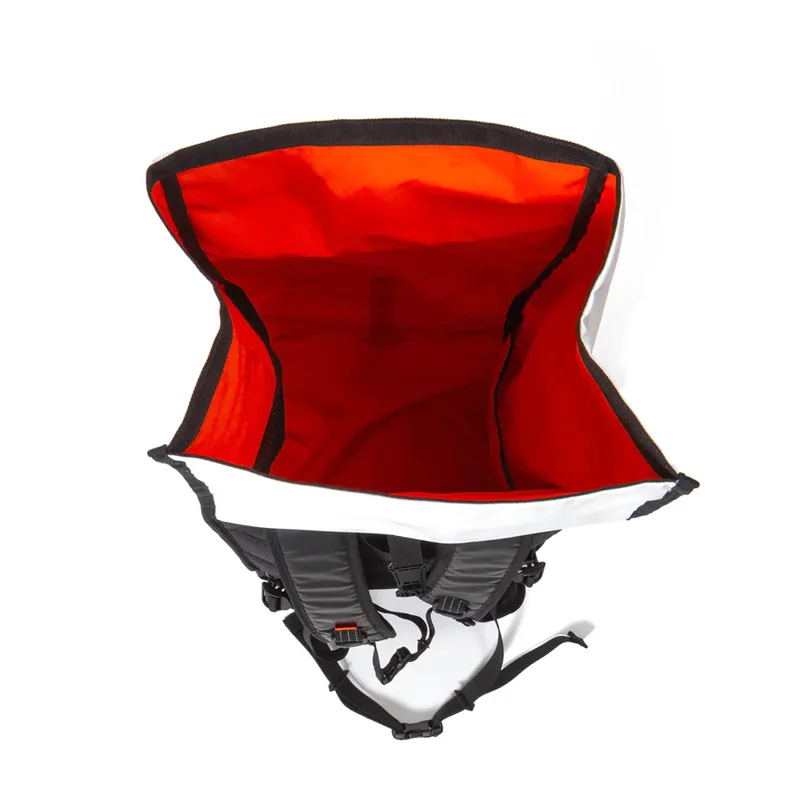 Restrap Rolltop Backpack 40L in White-5