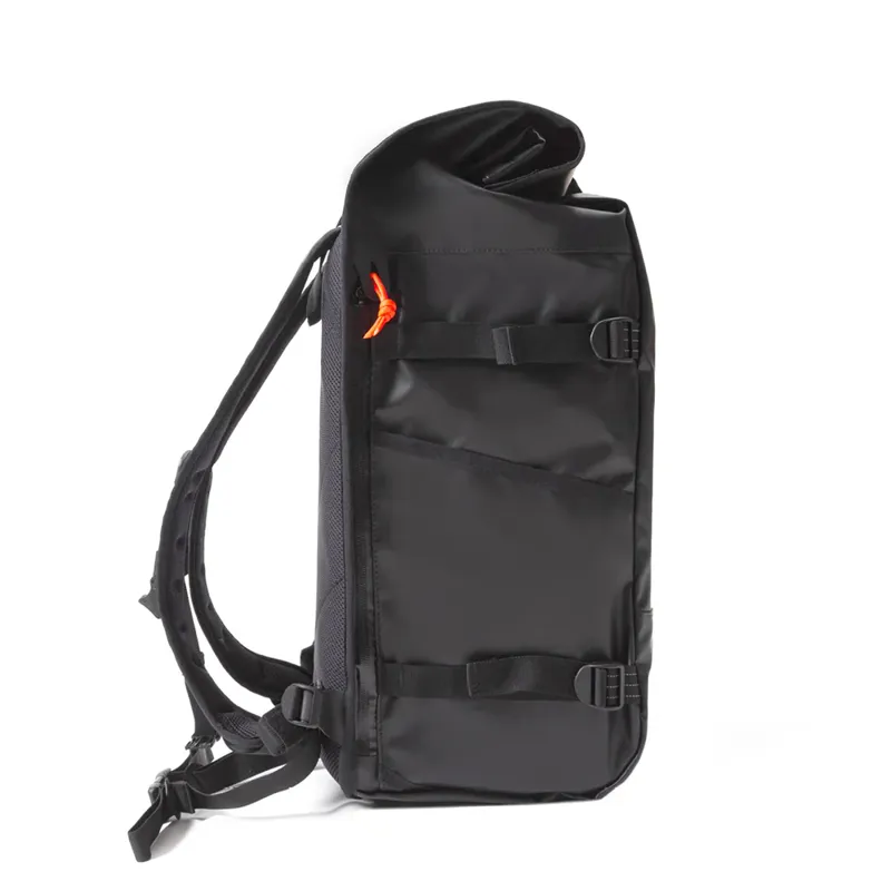 Restrap Rolltop Backpack 40L in Black-3