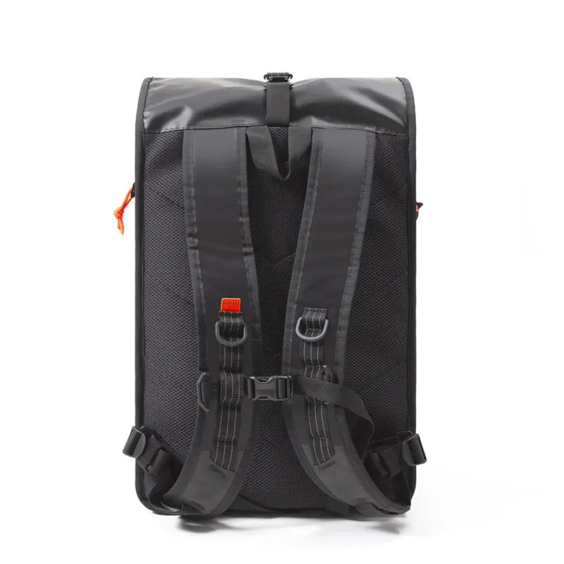 Restrap Rolltop Backpack 40L in Black-4