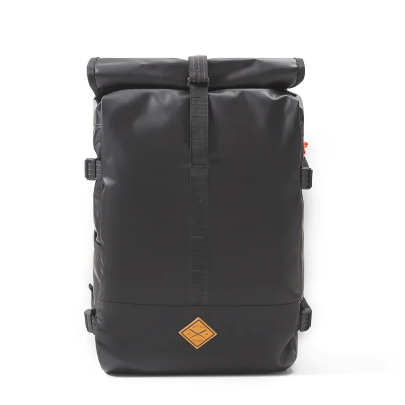 Restrap Rolltop Backpack 40L in Black-2