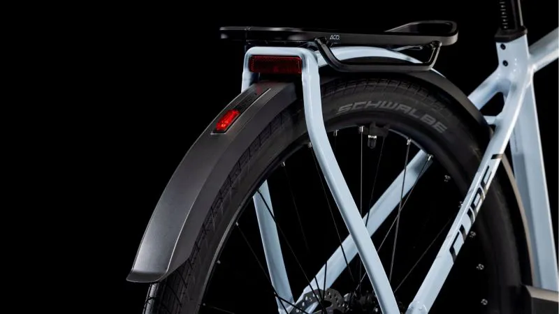 Cube Kathmandu Hybrid One 800 Electric Hybrid Bike 2025 in Polar White/Black-4